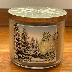 Bath and Body Works Fresh Balsam3 wick Candle